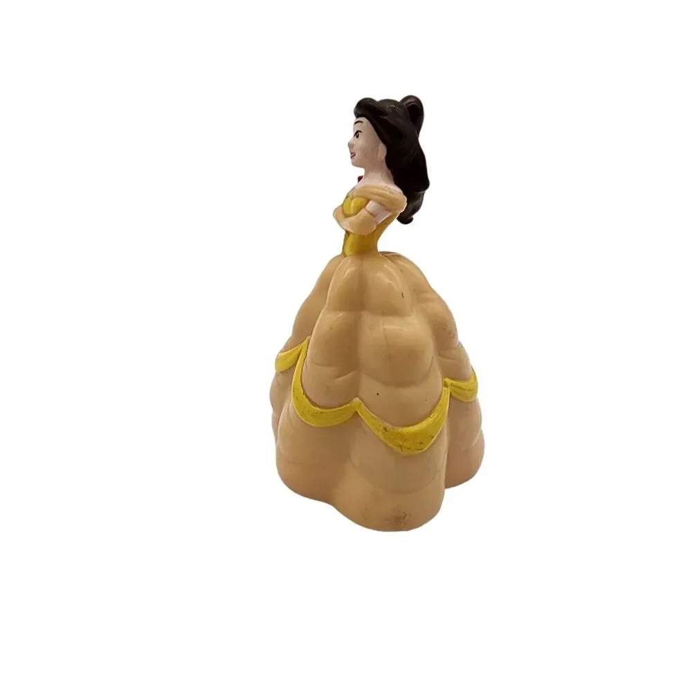 Disney Princess DecoPac Figures Lot Belle Cinderella Aurora Cake Toppers 2.5in